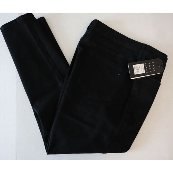 The Perfect Jean JUXT1BBDT Men's Sz 42x32 Bandit Black Slim Fit Denim Jeans - Picture 11 of 12